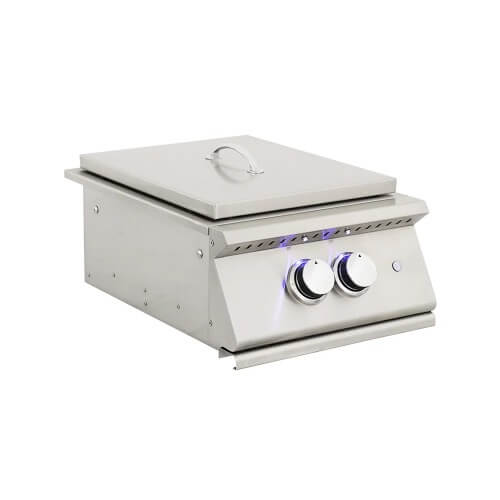 RCS Premier Series Pro Natural Gas Power Burner With Lights - RJCSB3AL