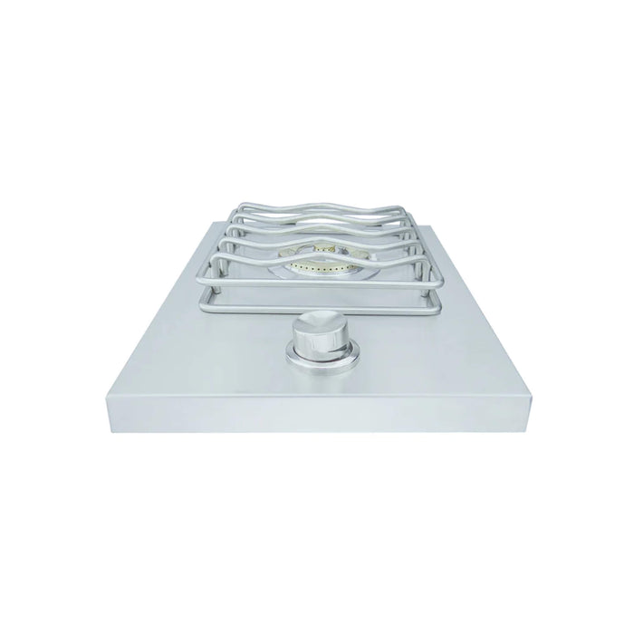 RCS Drop-In Natural Gas Single Side Burner with Stainless Steel Lid - RSB1