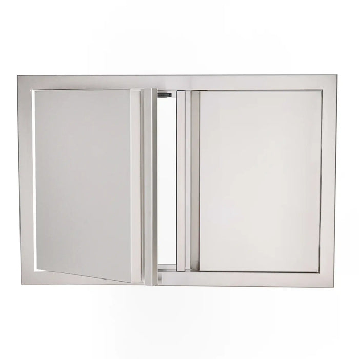 RCS Valiant Series 45-Inch Stainless Steel Soft Close Double Access Door - VDD2SC