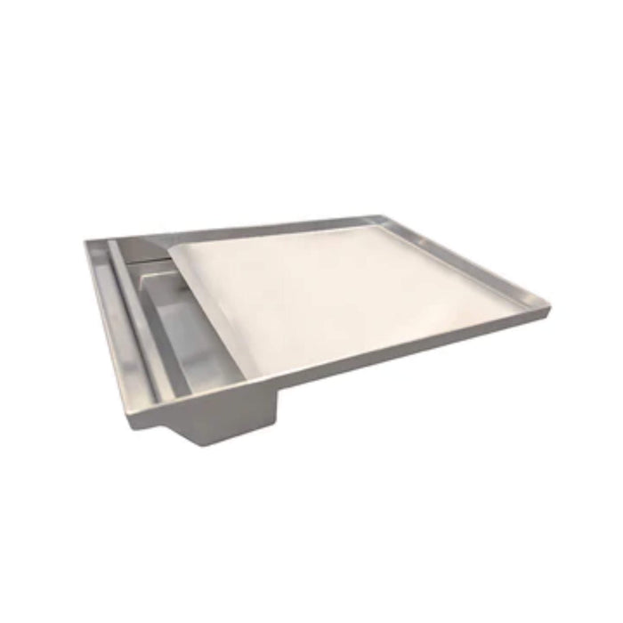 RCS and Le Griddle Dual Plate Stainless Steel and Cast-Iron Griddle for RON Cutlass Pro Series Grills - RSSG4