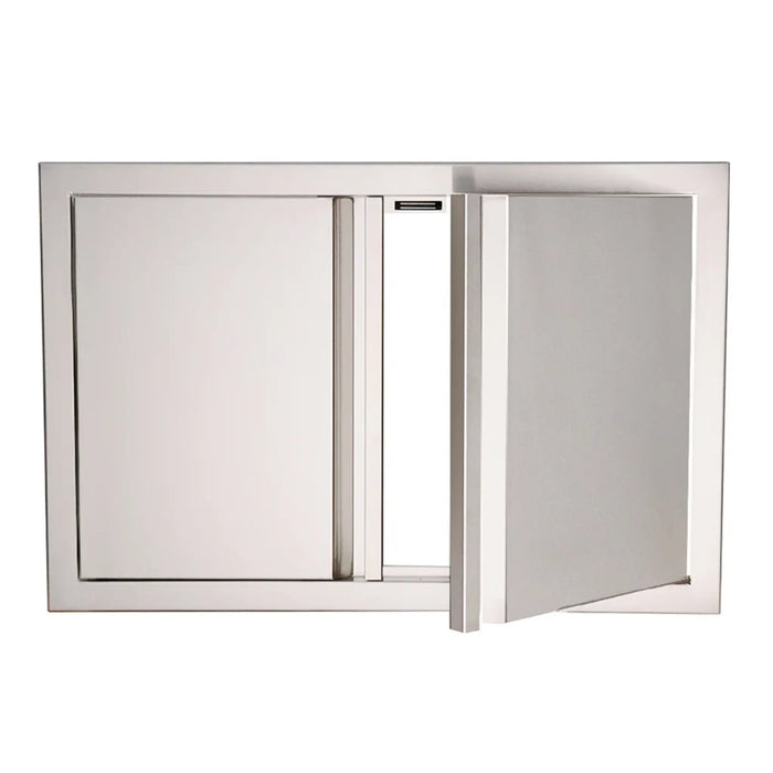 RCS Valiant Series 45-Inch Stainless Steel Soft Close Double Access Door - VDD2SC