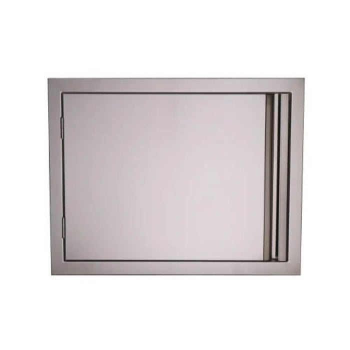 RCS Valiant Series 27 Inch Stainless Steel Soft Close Single Access Door Right Hinge- VDH1SCR