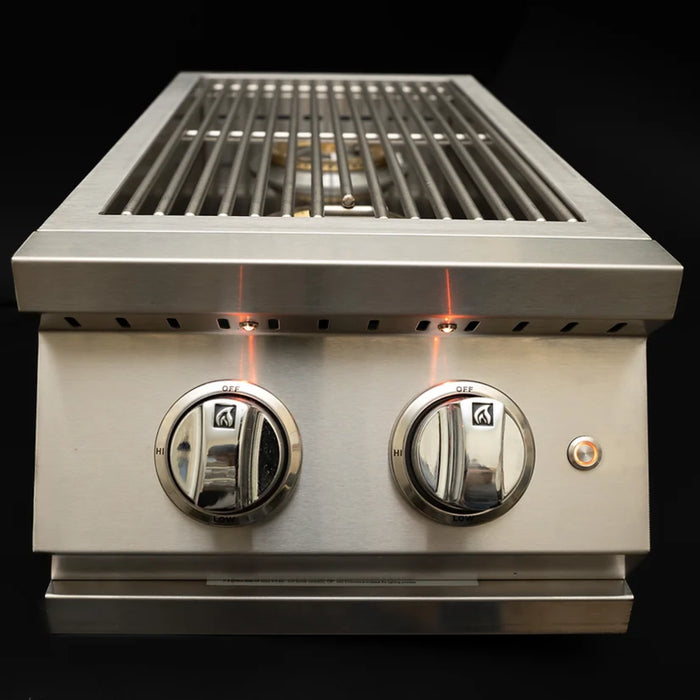 KoKoMo Grills Professional Double Side Burner with removable cover KO-BAK2BG-PRO