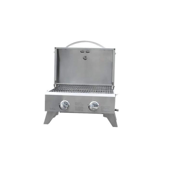 KoKoMo Grills Portable Tabletop 2 Burner BBQ Gas Grill KO-PTBL