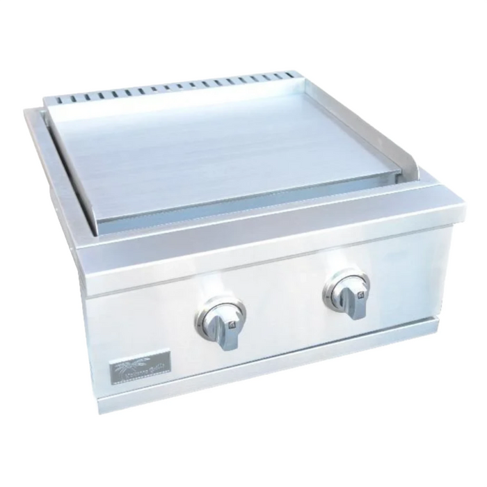 KoKoMo Grills Built In 22 Inch Griddle Teppanyaki Gas Grill KO-GRDL22