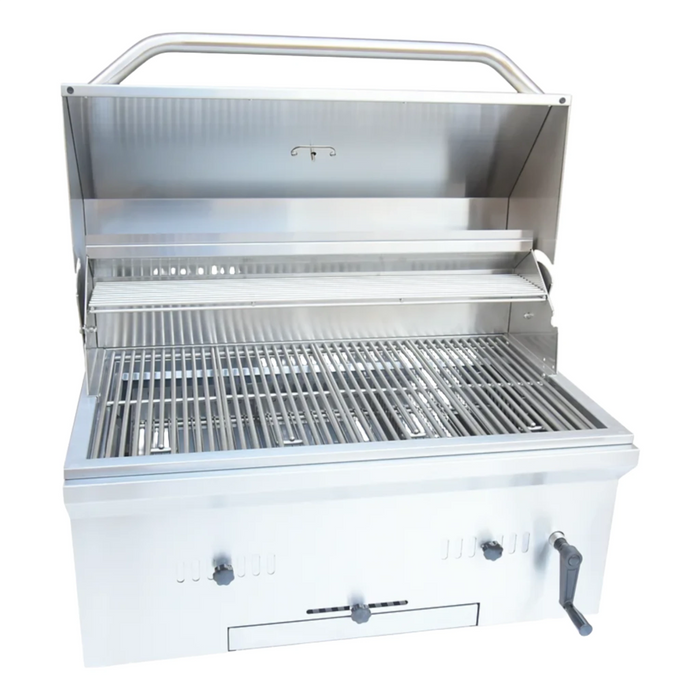 Kokomo Grills 32 Inch Built In BBQ Charcoal Grill - KO-CHAR32