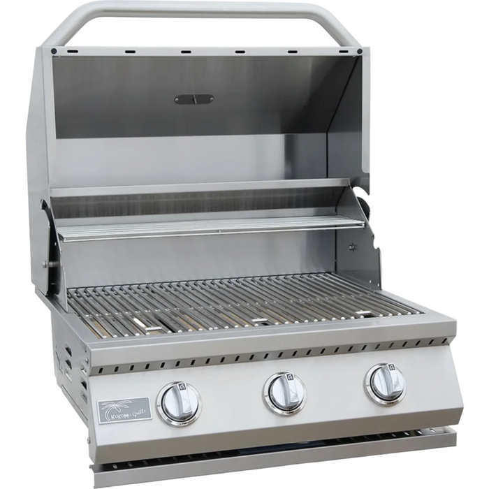 Kokomo Grills 26 Inch 3 Burner Built In BBQ Gas Grill KO-BAK3BG