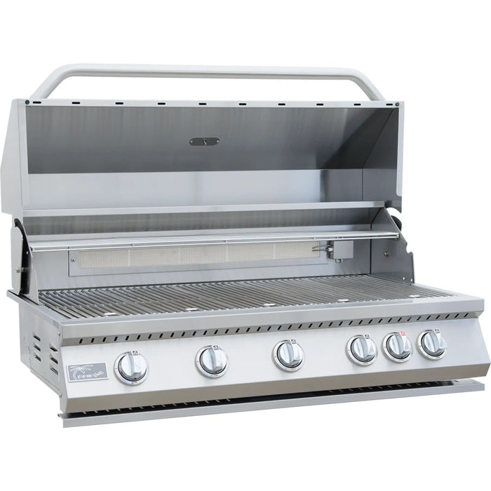 Kokomo Grills 40 Inch 5 Burner Built In Gas Grill with Infrared Backburner KO-BAK5BG