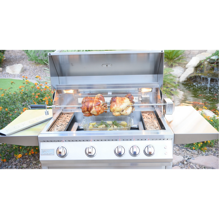 Kokomo Grills 32 Inch 4 Burner Built In Gas Grill with Infrared Burner KO-BAK4BG