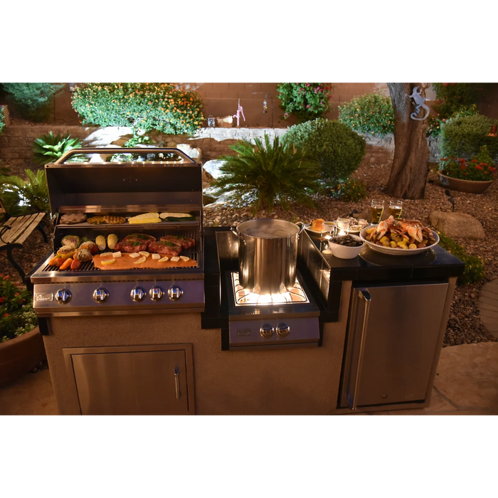 KoKoMo Grills Built in Power Burner with Removable Grate for Wok - KO-PB