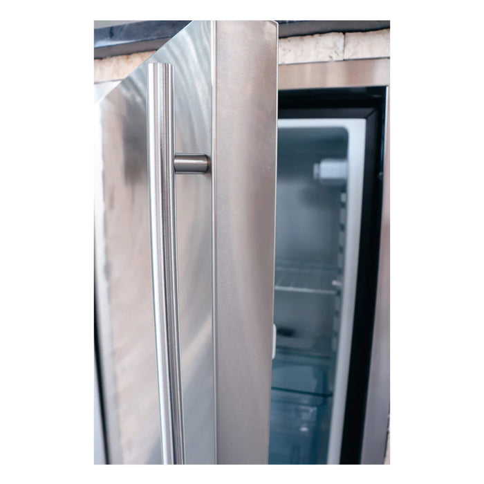 RCS Refrigerator Door Upgrade Liner Kit for RCS REFR1A Compact Refrigerator Swings Left - SSFDLB