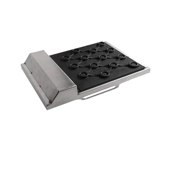 RCS Le and Griddle Dual Plate Stainless Steel and Cast-Iron Griddle for RCS Premier Grills - RSSG3