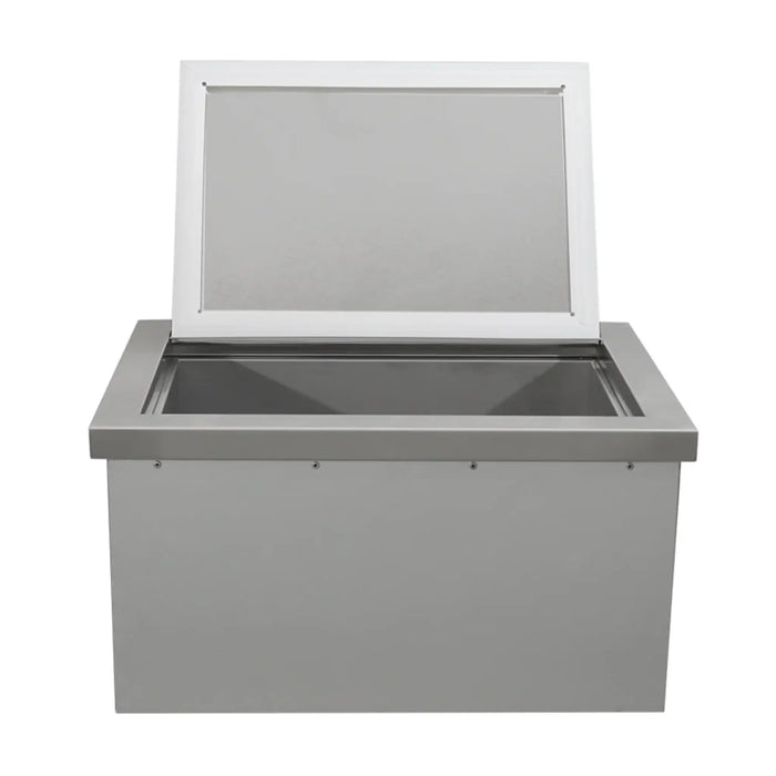 RCS Valiant Series Stainless Steel Drop-In Cooler Ice Container with Hinged Lid - VIC2