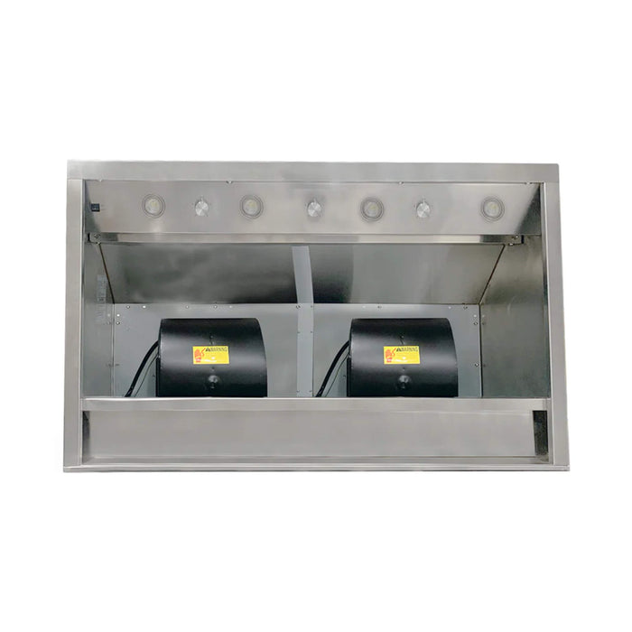 RCS 48 Inch Outdoor Vent Hood 1200 CFM Dual Blower System- RVH48A