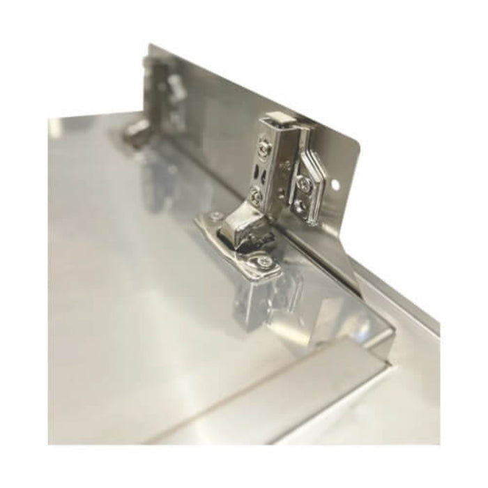 RCS Valiant Series 27 Inch Stainless Steel Soft Close Single Access Door Right Hinge- VDH1SCR