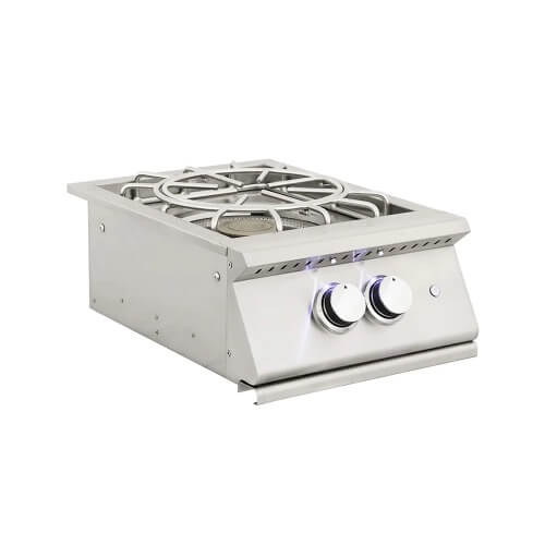 RCS Premier Series Pro Natural Gas Power Burner With Lights - RJCSB3AL