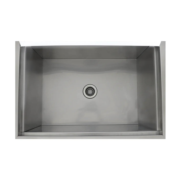 RCS Valiant Series Stainless Steel Drop-In Cooler Ice Container with Hinged Lid - VIC2