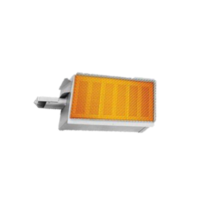 A stainless steel RCS infrared burner for ARG Series gas grills, featuring a rectangular shape with a yellow-orange heating element and a silver-colored base.