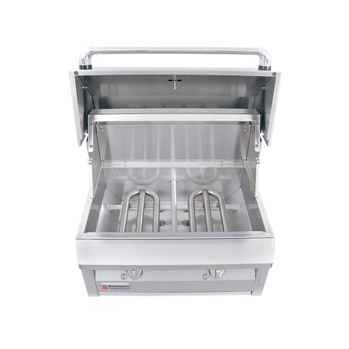 RCS American Renaissance Grill 30 Inch 2 Burner Built-In Liquid Propane Grill - ARG30 LP
