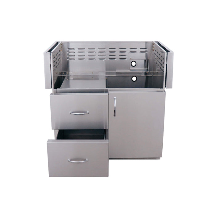 RCS American Renaissance Freestanding Grill Cart for ARG 36 Inch Series Gas Grill ARG36CART