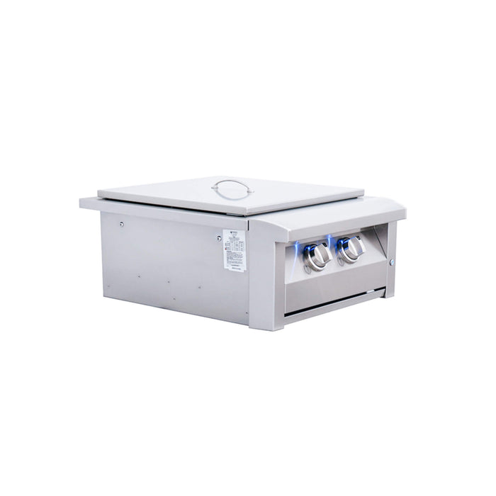 RCS American Renaissance Grill Built-In Natural Gas Pro Side Burner - ASB3