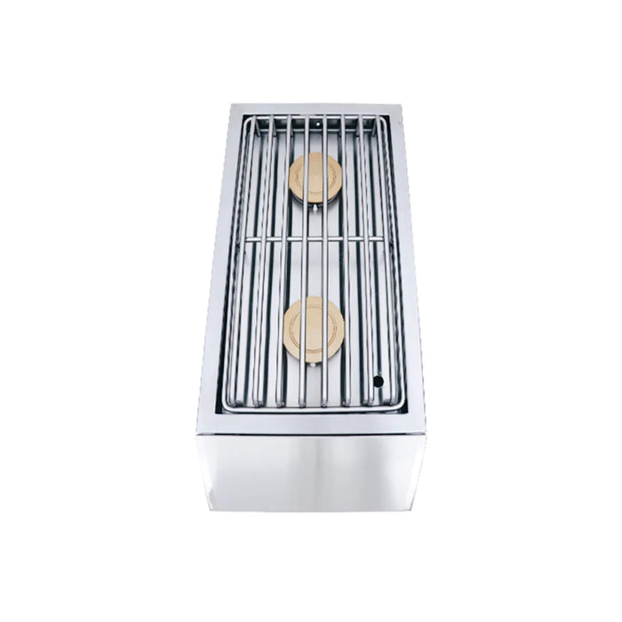 RCS American Renaissance Grill Built-In Liquid Propane Gas Double Side Burner ASBSSB LP