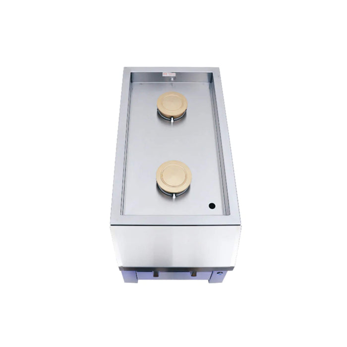 RCS American Renaissance Grill Built-In Liquid Propane Gas Double Side Burner ASBSSB LP