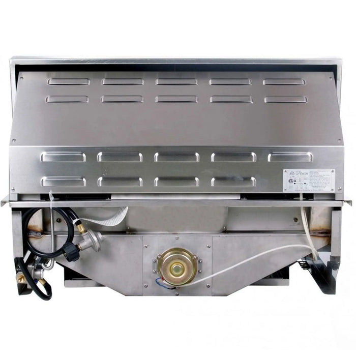 Cal Flame 4-Burner Built-In Convection Series Gas Grill BBQ19874CP