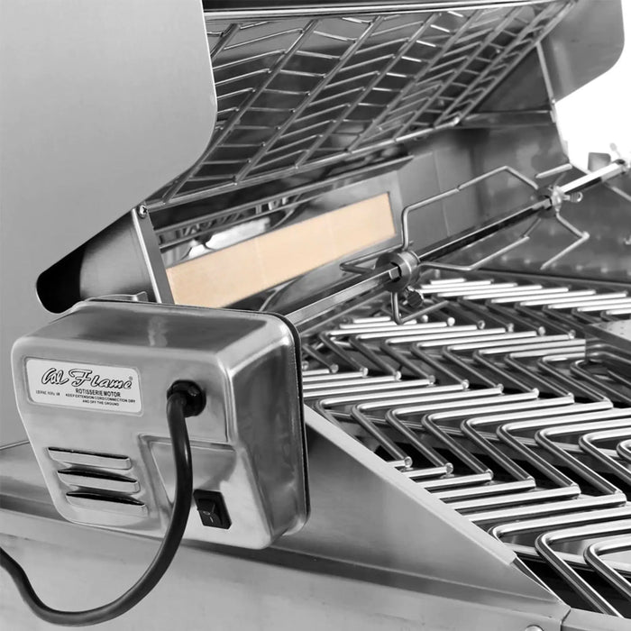 Cal Flame 4-Burner Built-In Convection Series Gas Grill BBQ19874CP