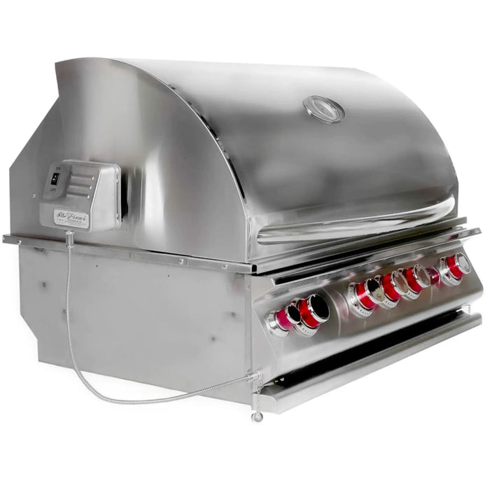 Cal Flame 4-Burner Built-In Convection Series Gas Grill BBQ19874CP
