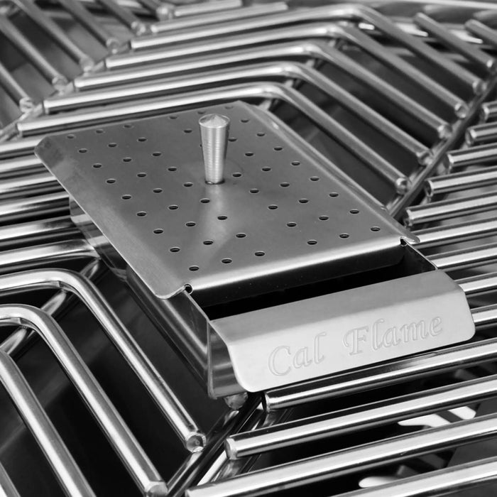 Cal Flame 4-Burner Built-In Convection Series Gas Grill BBQ19874CP