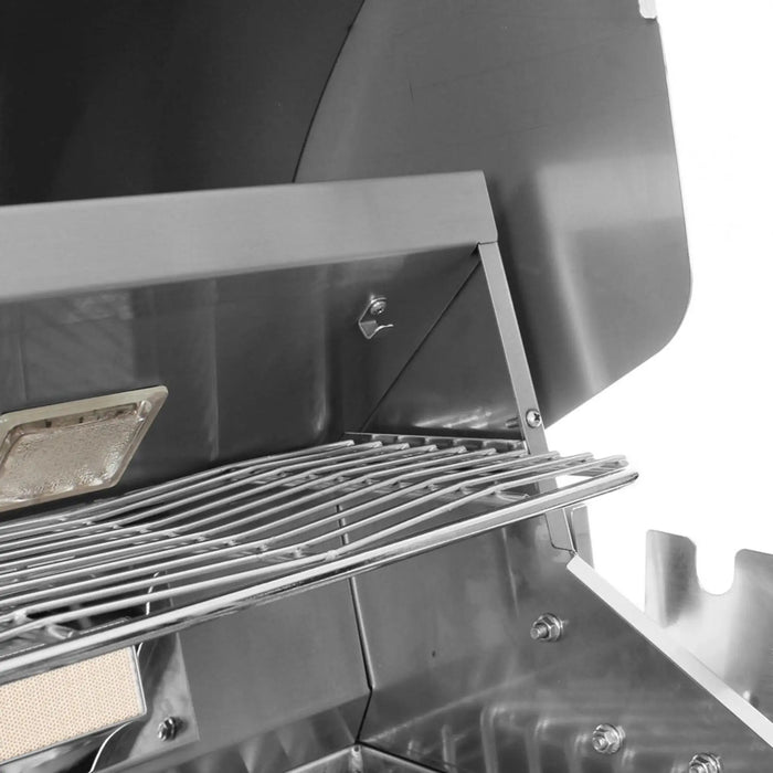 Cal Flame 4-Burner Built-In Convection Series Gas Grill BBQ19874CP