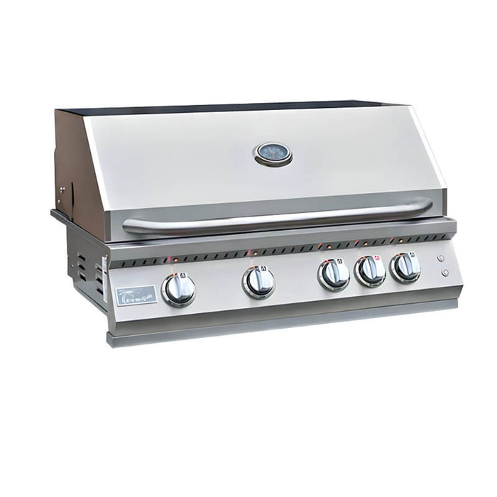 KoKoMo Grills 4 Burner 32 Inch Professional Built In Natural Gas Grill KO-BAK4BG-PRO