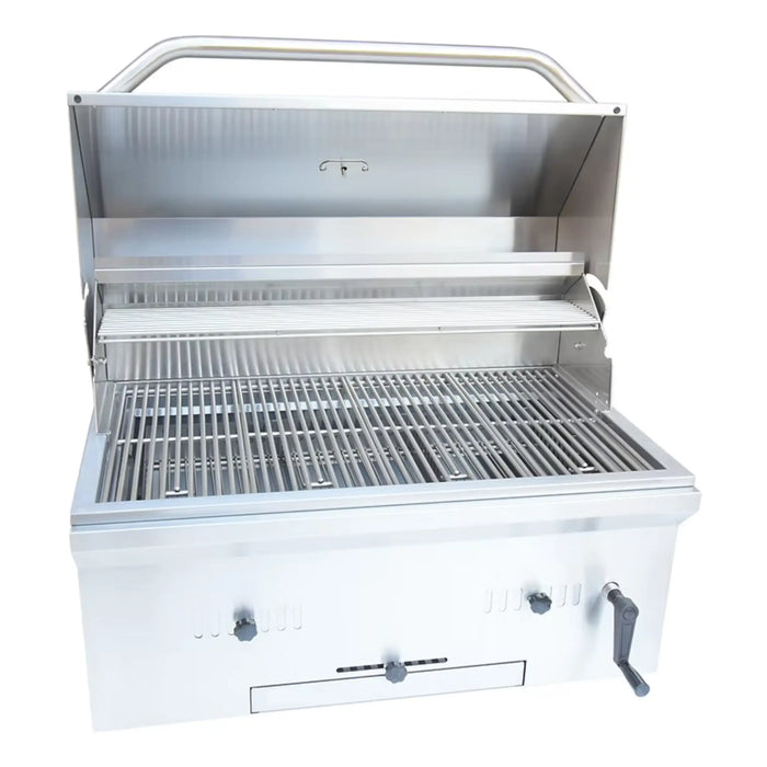 Kokomo Grills 32 Inch Built In Charcoal BBQ Grill - KO-CHAR32