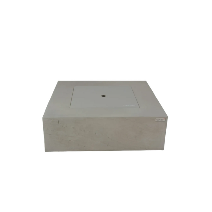 Elementi Plus Capertee 40 Inch Square Sandstone Space Gray Fire Tale OFG411SG