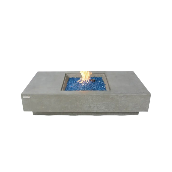 ELEMENTI PLUS MONTE CARLO Concrete Light Gray Fire Table OFG416LG