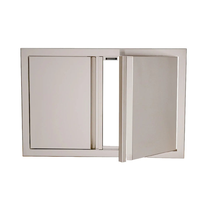 RCS Valiant Series 33 Inch Stainless Steel Soft Close Double Access Door - VDD1SC