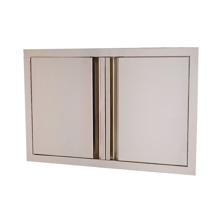 RCS Valiant Series 33 Inch Stainless Steel Soft Close Double Access Door - VDD1SC