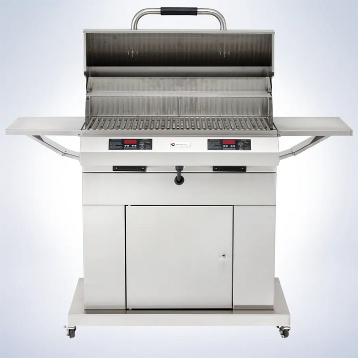 Electri Chef Ruby 32 Inch Closed-Base Electric Grill With Dual Temperature Control 4400-EC-448-CB-D-32