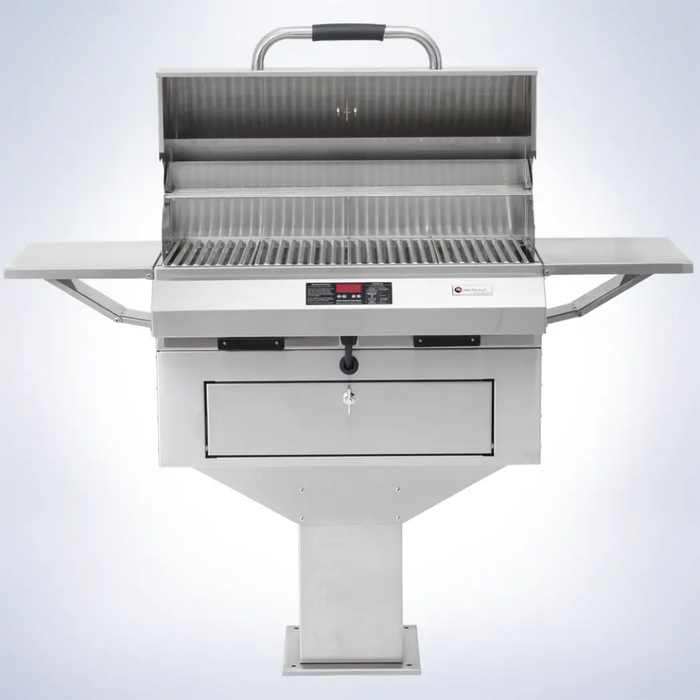 Electri-Chef Ruby 32-Inch Pedestal-Base Electric Grill 4400-EC-448-PB-S-32