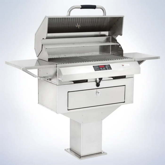 Electri-Chef Ruby 32-Inch Pedestal-Base Electric Grill 4400-EC-448-PB-S-32