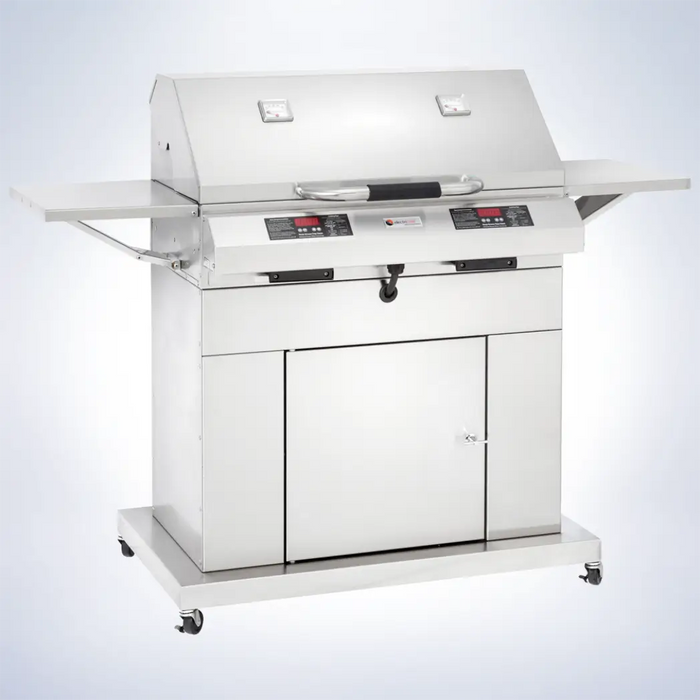 Electri Chef Ruby 32 Inch Closed-Base Electric Grill With Dual Temperature Control 4400-EC-448-CB-D-32