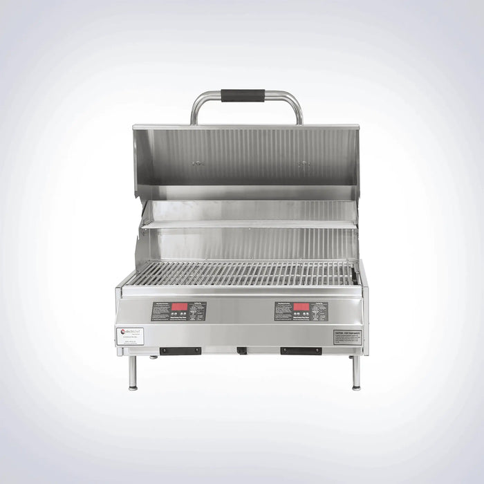 Electri Chef Ruby 32 Inch Tabletop Electric Grill With Dual Temperature Control  4400-EC-448-TT-D-32