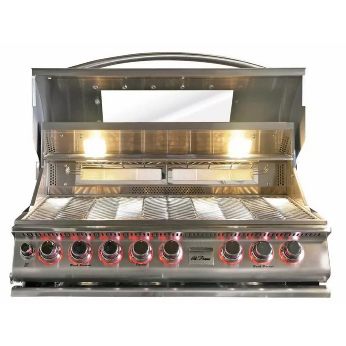 Cal Flame BBQ Built In Gas Grills Top Gun 5 BURNER Convection BBQ19875CTG