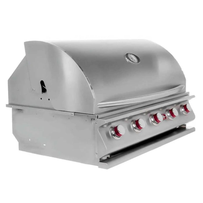 Cal Flame G Series 40 Inch 5 Burner Built In Gas Grill BBQ18G05