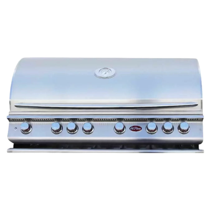 Cal Flame BBQ Built in Gas Grills P 6 BURNER with Lights Rotisserie and Back Burner BBQ19P06