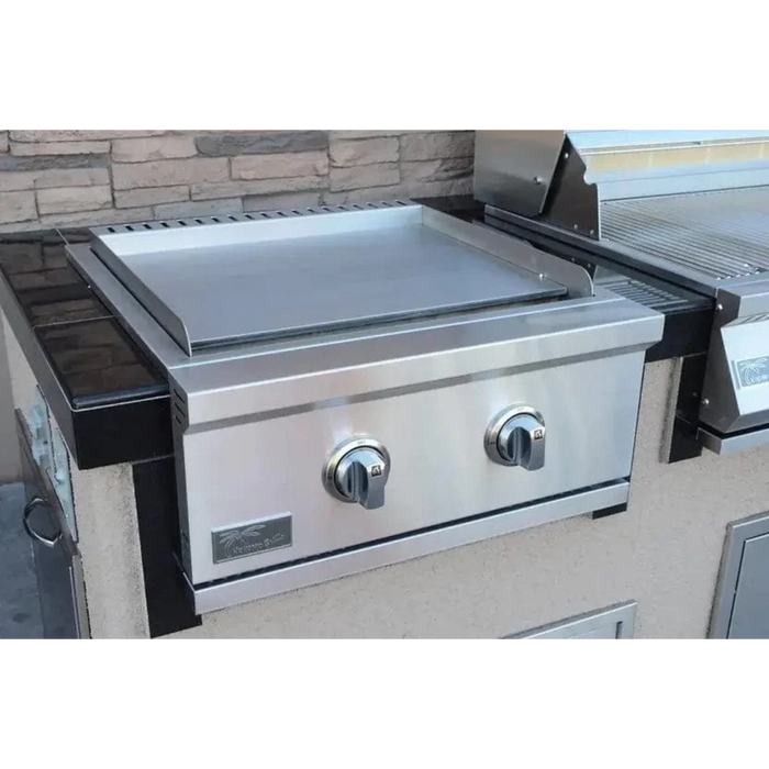 Kokomo Grills 22 inch Built In Griddle Teppanyaki Gas Grill KO-GRDL22