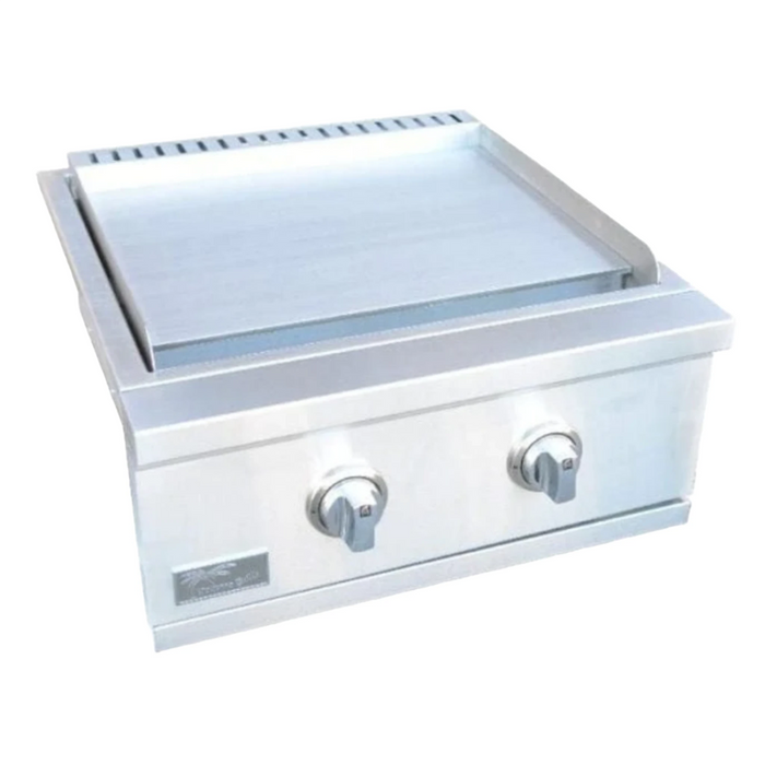 Kokomo Grills 22 inch Built In Griddle Teppanyaki Gas Grill KO-GRDL22